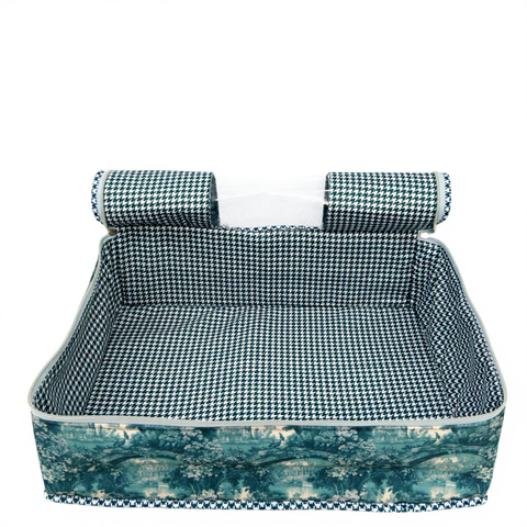 ENCHANTED CASTLE GARDEN PRINT GRAND SAREE ORGANIZER