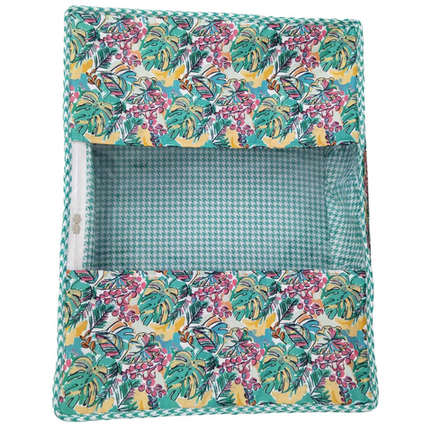 SUNSET JUNGLE PUNCH PRINT PRINT GRAND SAREE ORGANIZER