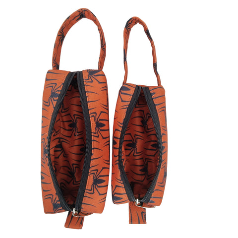 SPIDER RUST PRINT SMALL DUO POUCH SET