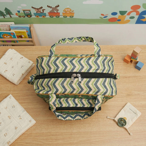 FOREST FRIENDS PRINT Baby Diaper Bag