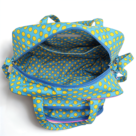 PLAYFUL BIRDS PRINT  Baby Diaper Bag