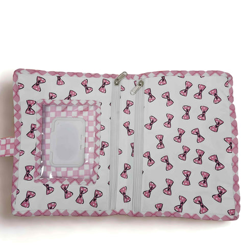 Classy Bow Print  Luxe Wet Tissue Kit