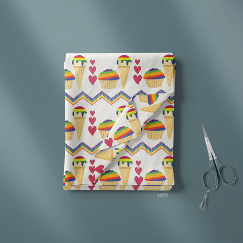 ATJ56  ICE- CREAM PRINT