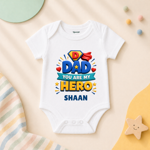 SUPER DAD HERO KIDS SHIRT