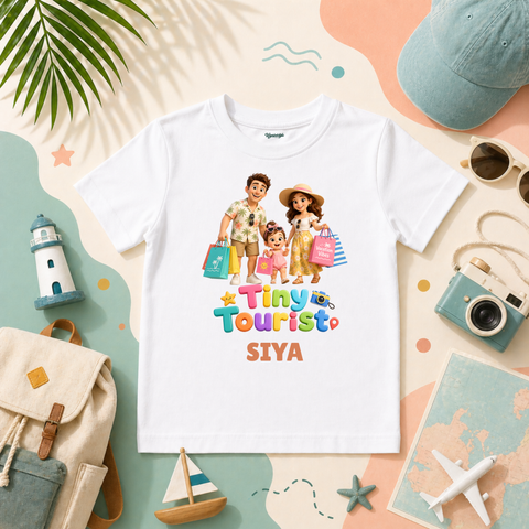 Tiny Tourist Family Vacation T-Shirt