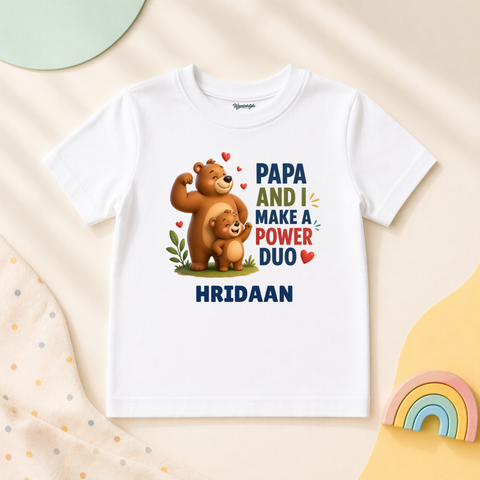 PAPA BEAR LITTLE CUB DUO TEE