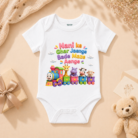 Nani Ke Ghar Jaenge Bade Maze Aenge Cute Animal Train Happy Kids Fun