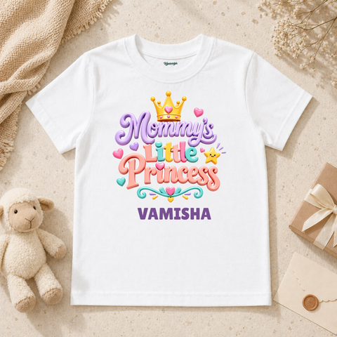 Mommy’s Little Princess Sweet Crown And Stars