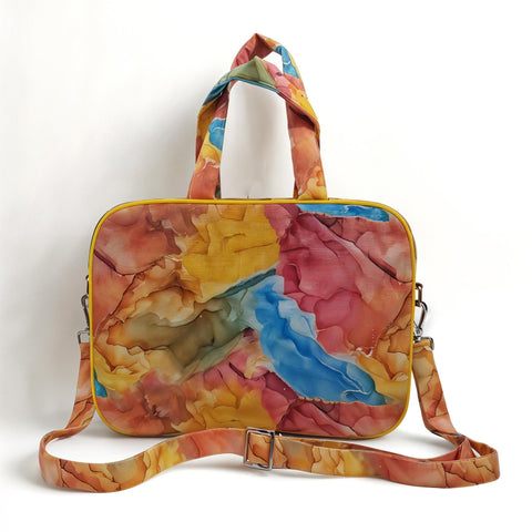 COLOR CRUSH PRINT TRAVEL BAG