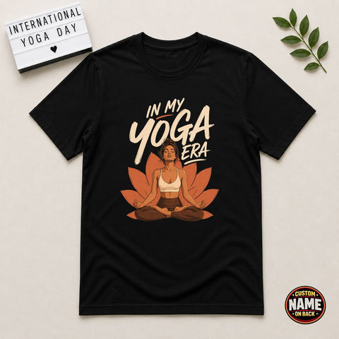 Yoga Era Girl Printed Tshirt