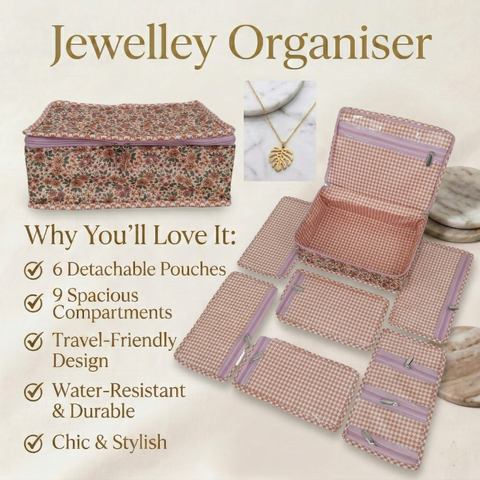 SPICE DITSY PRINT JEWELRY ORGANIZER