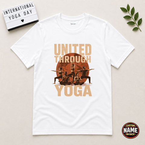 United Through Yoga Tshirt