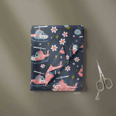 asj034 HELICOPTER PRINTS