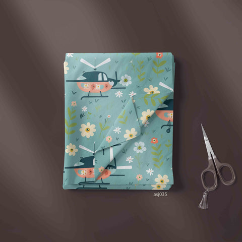 asj035 HELICOPTER PRINTS