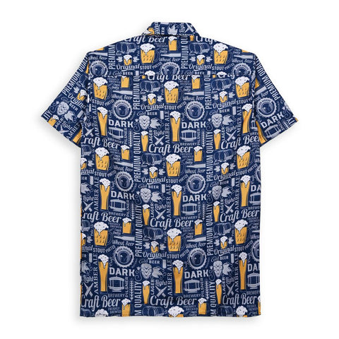 FUNKY BEER MUGS PRINTED SHIRT