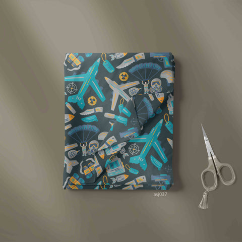 asj037 HELICOPTER PRINTS