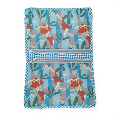 COBALT CAMO JUNGLE PRINT MAXSTOR TOILETRY BAG