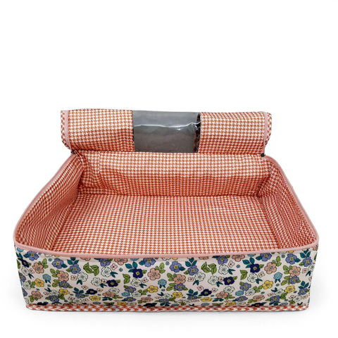 BLOOM BURST PRINT GRAND SAREE ORGANIZER