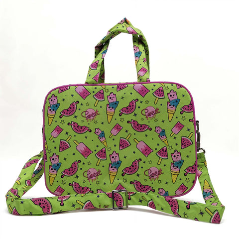 TROPICAL BLISS PRINT TRAVEL BAG