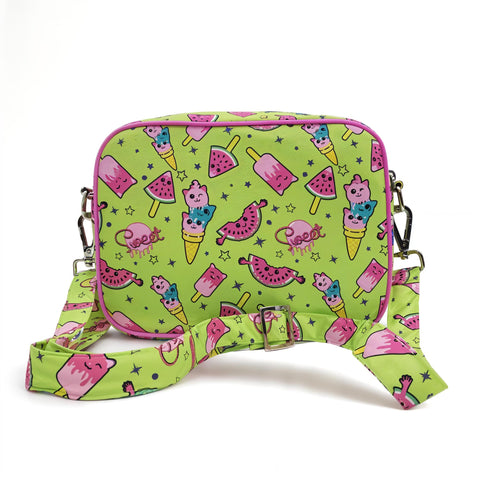 TROPICAL BLISS PRINT TRAVEL BAG