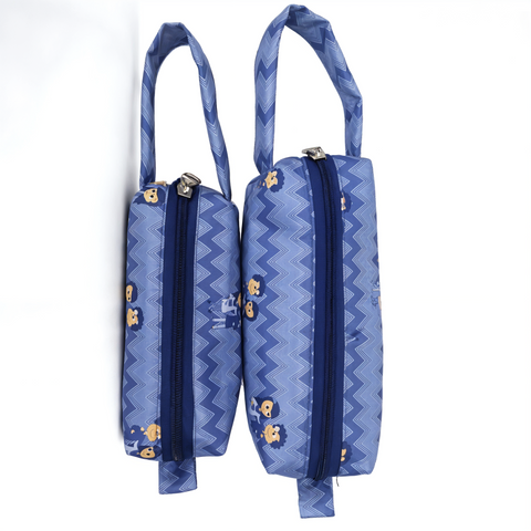 BHAI BEHAN VIBE PRINT Small Duo Pouch Set