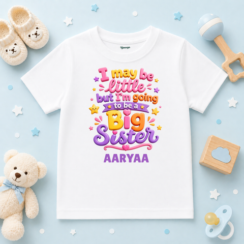 Future Big Sister Personalized Kids T-Shirt