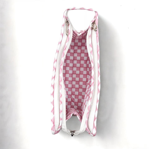 Classy Bow Print TrioZip Toiletry Bag