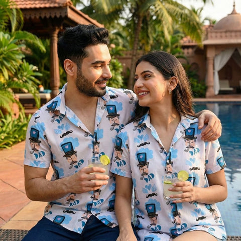 CRAZY DAD PRINTED SHIRT