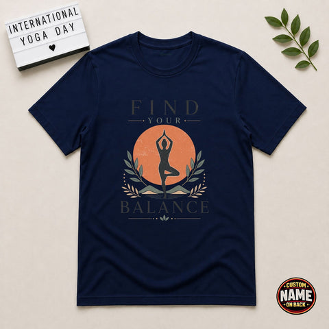 Balance is Beautiful yoga Tshirt