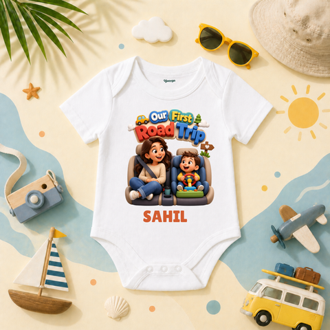 Our First Road Trip Adventure Outfit For Babies Creating Beautiful Travel Memories