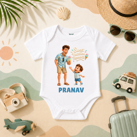 Sweet Vacation Moments Baby Outfit For Cute Little Travelers Enjoying Summer Holidays