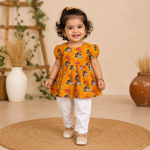 Personalized Onam Kathakali Frock