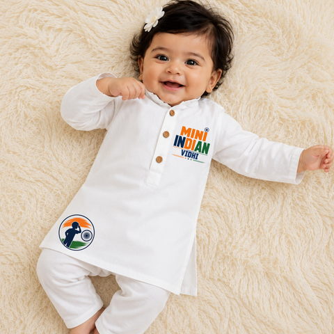 Mini Indian Personalized Kurta for Kids