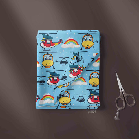 asj054 HELICOPTER PRINTS