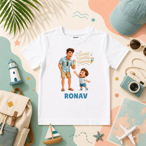 Sweet Vacation Moments Baby Outfit For Cute Little Travelers Enjoying Summer Holidays