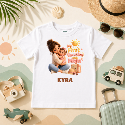 My First Vacation With Mom Baby Girl For Sweet Travel Memories
