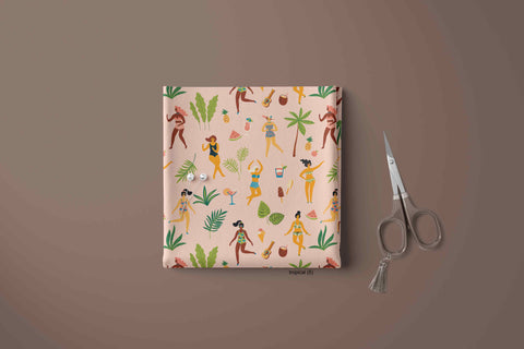 BEACH TROPICAL PRINT