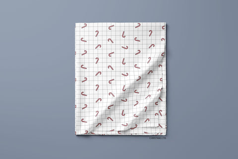 Candy Cane with White