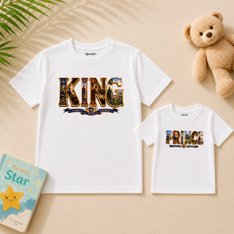 Father’s Day King Prince Matching T-Shirts
