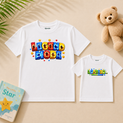 Father’s Day Dad & Kid Gamer Matching T-Shirt