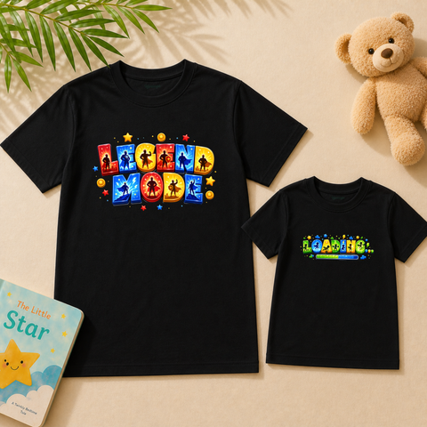 Father’s Day Dad & Kid Gamer Matching T-Shirt
