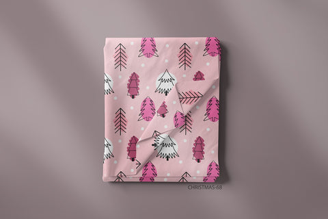 Christmas Tree In Pink Color