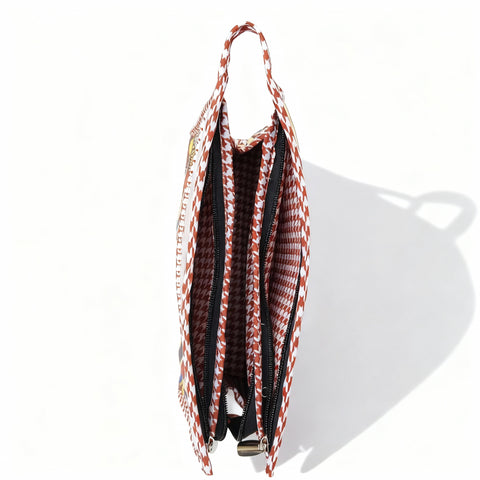 SUPER COMIC HERO PRINT TRIOZIP TOILETRY BAG