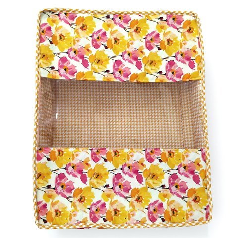 SUNBEAM DAISIES PRINT GRAND SAREE ORGANIZER