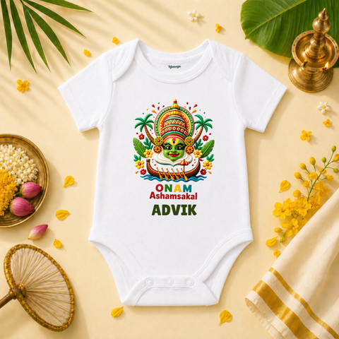 Little Hero Of Traditional Harvest Festival