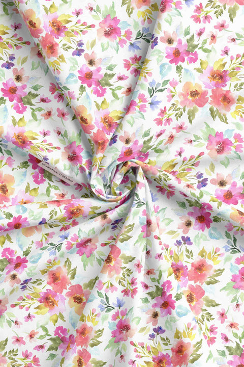 Florals Fabric 162