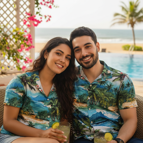 TROPICAL PRINTED SHIRT