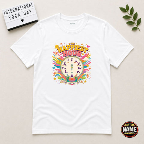 Happy hour yoga Tshirt