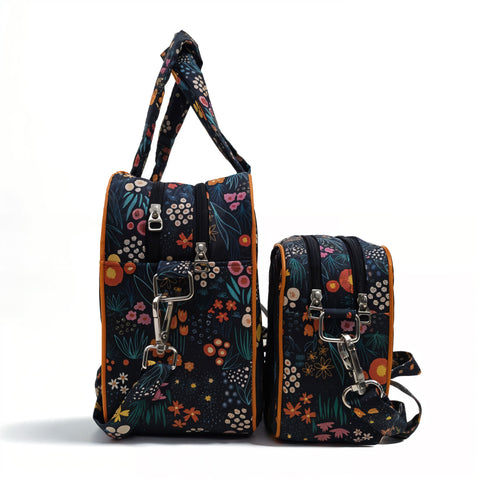 FLORA FIESTA PRINT TRAVEL BAG