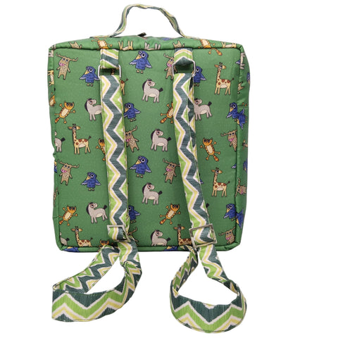 FOREST FRIENDS PRINT KIDS BACKPACK